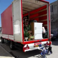 حمل اثاثیه با کارگران حرفه ای و ماشین بزرگ