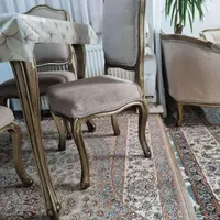میز ناهار خوری چهار نفره تمام چوب|میز و صندلی غذاخوری|تهران, تهران‌سر|دیوار