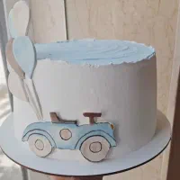 قبول سفارشات کیک تولدعصرانه شیرینی دسرحلوا