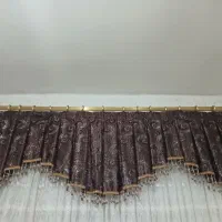 والان پرده۲عددیکی۴متری یکی۲متری با ۶عدد کناره|پرده، رانر، رومیزی|سقز, |دیوار