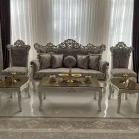 میل استیل ۹ نفره|مبلمان خانگی و میز عسلی|قم, باجک سه|دیوار