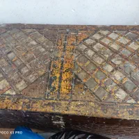 صندوقچه قدیمی سالم تمیز|کلکسیون اشیاء عتیقه|اصفهان, جوزدان الیادران|دیوار