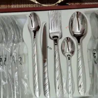 سرویس ۲۴ نفره ۱۴۴ پارچه قاشق و چنگال یونیک آلمان|ظروف سرو و پذیرایی|تهران, تهرانسر غربی|دیوار