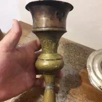 ۶ ععدد سر قلیون ورشو  برنز همش قدیمی و کلکسیونی|کلکسیون اشیاء عتیقه|اهر, |دیوار