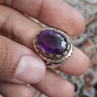 انگشتر نگین آمیتیست|جواهرات|بندرعباس, |دیوار