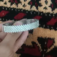دستبند استیل مشابه نقره