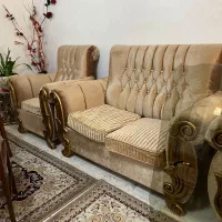 مبل ۹نفره همراه با میز جلو مبلی درحدنو فروش فوری|مبلمان خانگی و میز عسلی|رشت, کوی حسینی|دیوار