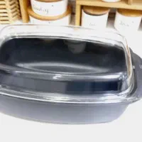 ماهیتابه چدن مرغ و ماهی