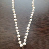 گردنبند مروارید با آویز عقیق قدیمی|جواهرات|تهران, استخر|دیوار