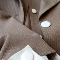 کت جلیقه شلوار دیپلمات رنگ نسکافه ای موکا سایز40نو|لباس|مشهد, شهرک مهرگان|دیوار