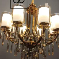 لوستر نئوکلاسیک / نماد درخشش و زیبایی / کد B-71|لوستر و چراغ آویز|فردیس, سرحدی|دیوار