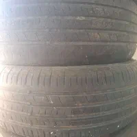 لاستیک پژو کار کرده ۲۰۵ در ۱۵|قطعات یدکی و لوازم جانبی|شیراز, شهرک ویلایی بهاران|دیوار