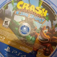 بازی crash bandicoot nsame trilogyکارکرده در حد نو|کنسول، بازی ویدئویی و آنلاین|تهران, حکیمیه|دیوار