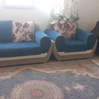 مبل هفت نفره با میز وسط وگلمیز