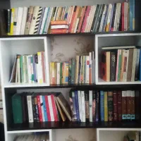 مجموعه کتاب‌های متنوع همراه با کتابخانه پرتابل|کتاب و مجله ادبی|شاهین‌شهر, فردوسی|دیوار