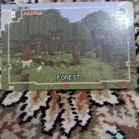 کارت ماینکرافت مدل مکان جنگل