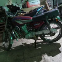 هندا 125 مدل 83 پلاک قدیم مدارک دار