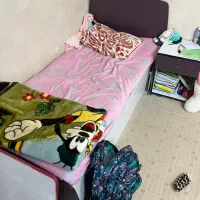 تخت خواب تک نفره وتخت خوتب نوجوان وکمد|تخت و سرویس خواب|سبزوار, پاسداران|دیوار