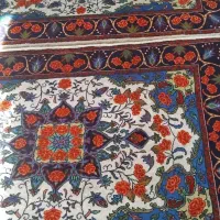 یک جفت قالی گلسرخ|فرش|سنقر, |دیوار