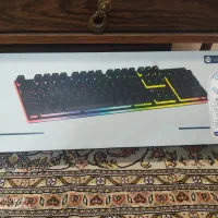 کیبورد گیمینگ RGB Logikey K210B تمیز و سالم
