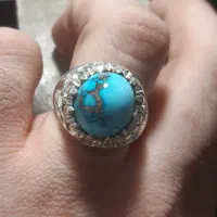 انگشتر فیروزه عجمی شجر|جواهرات|قم, شهر قائم|دیوار