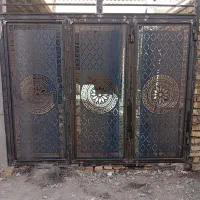 درب حیاط cnc فرفوژه باغی از پیش ساخته|مصالح و تجهیزات ساختمان|قم, شهرک فاطمیه|دیوار
