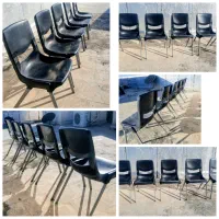 صندلی پلاستیکی پایه آلمینیوم