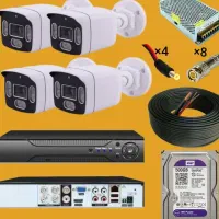 دوربین مداربسته چرخشی+ بولت ((برای نظارت در تاریکی