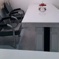 میز وکنفرانس وصندلی های اداری|مبلمان اداری|خلخال, |دیوار