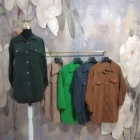 شومیز زنانه مخمل کبریتی