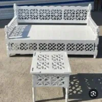 کرسی تخت سنتی چوبی