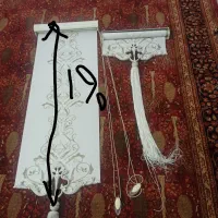 دستک پرده زبرا، پارچه پرده ای