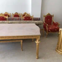 ست کامل مبلمان سلطنتی|مبلمان خانگی و میز عسلی|کرمان, |دیوار