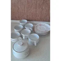 سرویس ۱۴ پارچه چینی برند fine china|ظروف سرو و پذیرایی|تهران, شمیران‌نو|دیوار