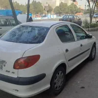 پژو 206 v8. sd. مدل93 بدون رنگ.