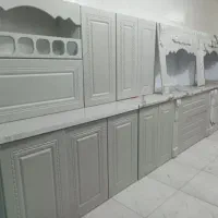 کابینت آماده با درب چوبی و بدنه فلزی، نصب آسان