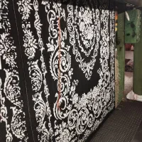 گلیم تراکم 660|گلیم، جاجیم، گبه|کاشان, کارگر|دیوار