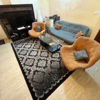 راحتی نیم ست ۵ و میز جلو مبلی