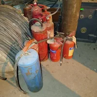 بیش از بیست عددکپسول اطفاحریق|مصالح و تجهیزات ساختمان|رباطکریم, شهرک صنعتی زوارهای|دیوار