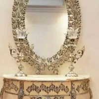 سمساری لوازم برنجی و آینه و شمعدان و ضایعات