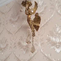 لوستر طرح فرشته برنج اصل|لوستر و چراغ آویز|تهران, تهرانپارس غربی|دیوار