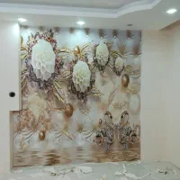 نصب کاغذ دیواری|خدمات پیشه و مهارت|مشهد, حسابی جنوبی (شهرک غرب)|دیوار