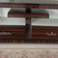 زیرتلویزیونی چوبی
