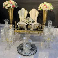 میز تالاری طلایی سیلور ابکاری/رستوران هتل|عمدهفروشی|دهلران, |دیوار