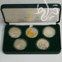 سکه نقره Joan pau II عیار ۹۹۹