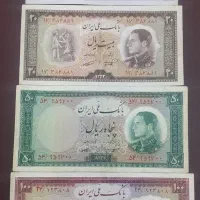 ست اسکناس نیم رخ
