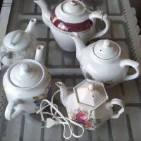 قوری جنس چینی و برقی یک عدد|قوری، کتری، قهوهساز دستی|ارومیه, |دیوار