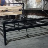 تخت و سرویس خواب فلزی مدل ۱۳۰۵ ایوار با کفی فلزی|تخت و سرویس خواب|کرج, فاز ۳ مهرشهر|دیوار
