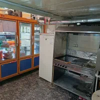 فروش کامل کلیه تجهیزات کافه،فست فود 6ماه کارکرد|فروشگاه و مغازه|آباده, |دیوار