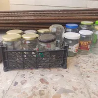 شیشه نگهدارنده ترشی و رب